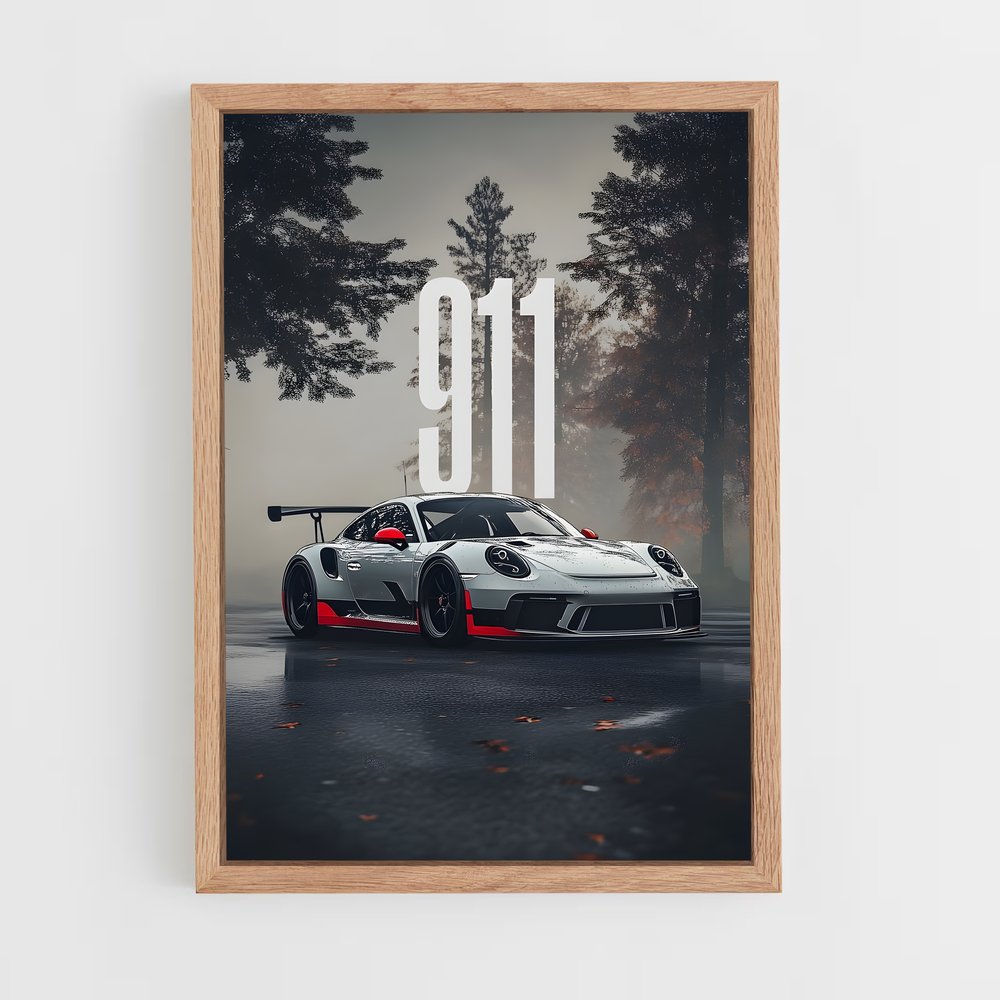 Poster Turbo 10 – affiche Porsche (vue 4)